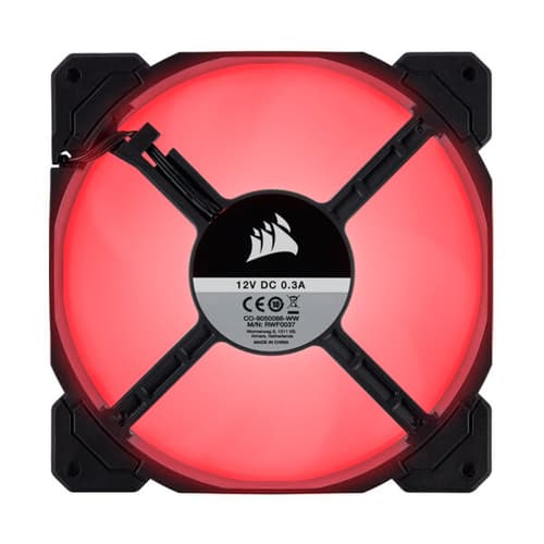 Corsair AF140 140mm Red LED (Single Pack)